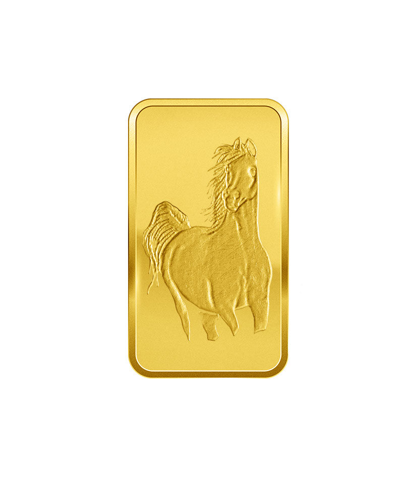 999.9 Gold Minted Bar - 1 gram
