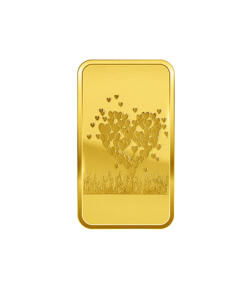 999.9 Gold Minted Bar - 1 gram